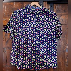 Tommy Bahama Hawaiian Shirt Mens XL